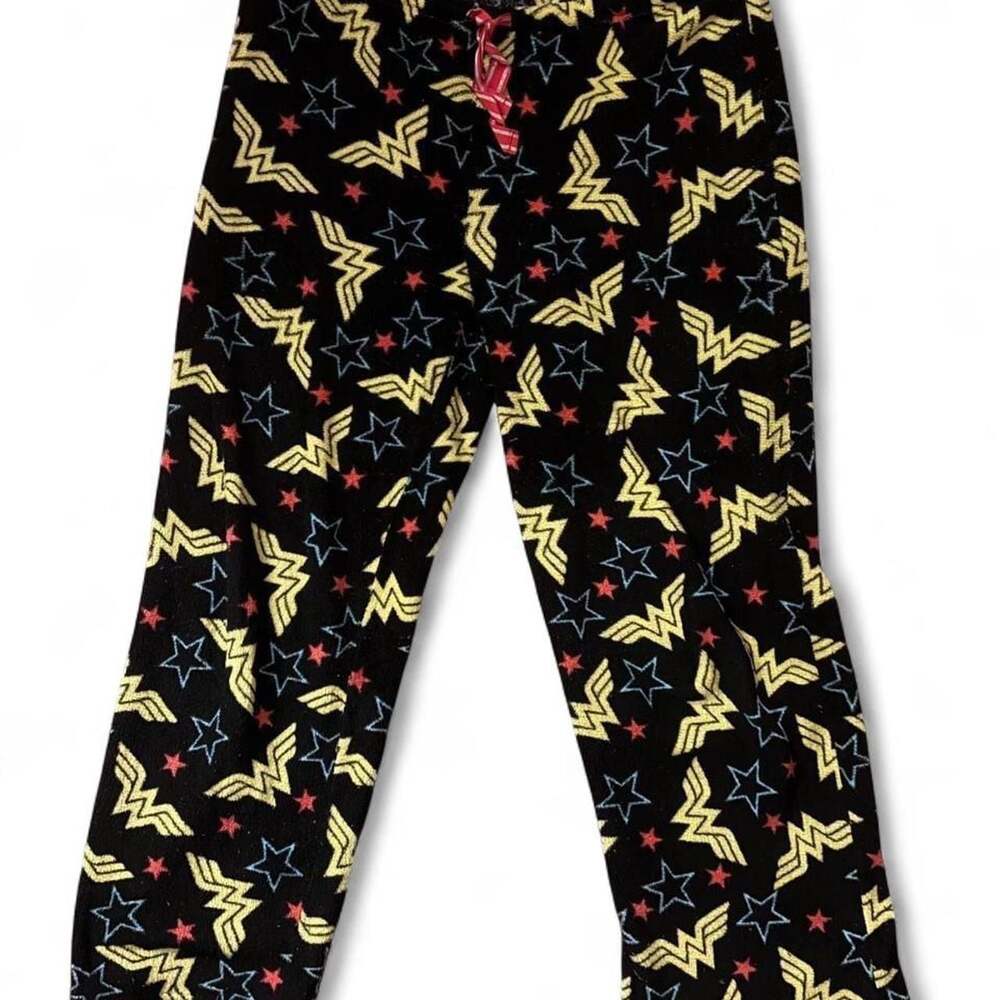 DC Comics Wonder Woman Plush Fleece Pajama Sleep Pants